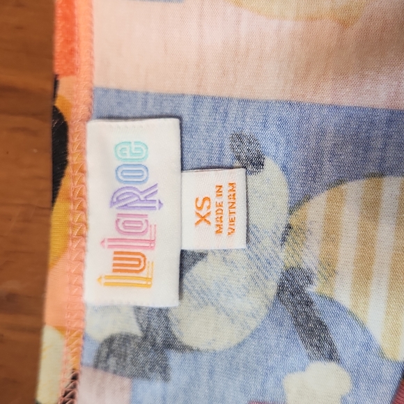 LulaRoe Mini Mouse High/Low Shirt SZ XS - Picture 4 of 6